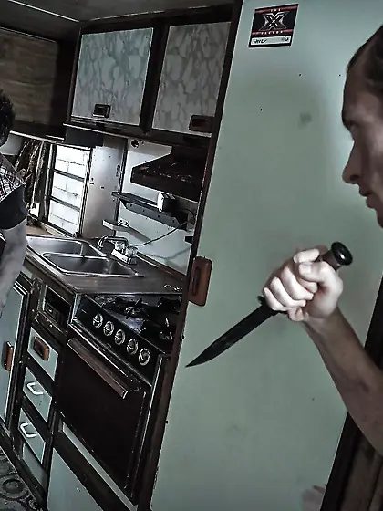 Model tits tattoo threesome