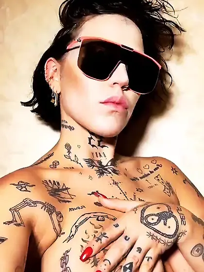 Brooke Candy Topless