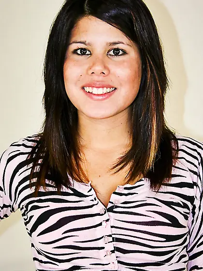 Charming asian zebra stripped