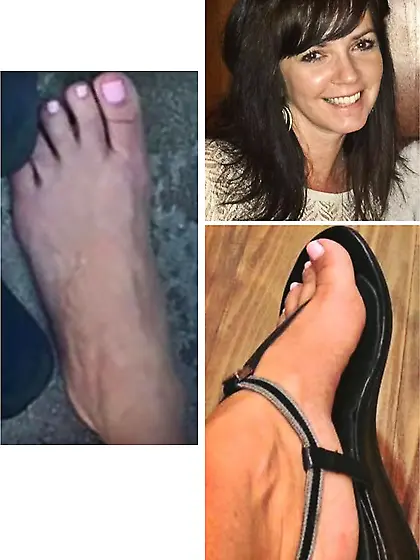 Feet/face collages