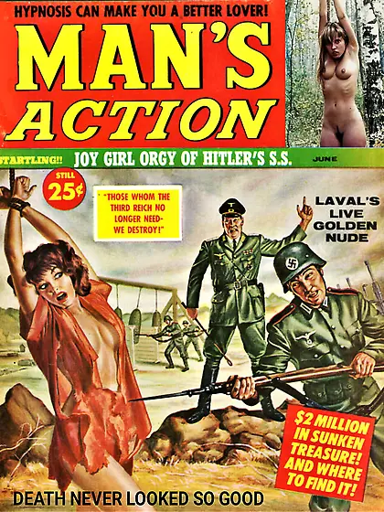 Nazi Pulp Magazine Covers