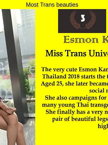 3th Ladyboys Category : Esmon KANWARA