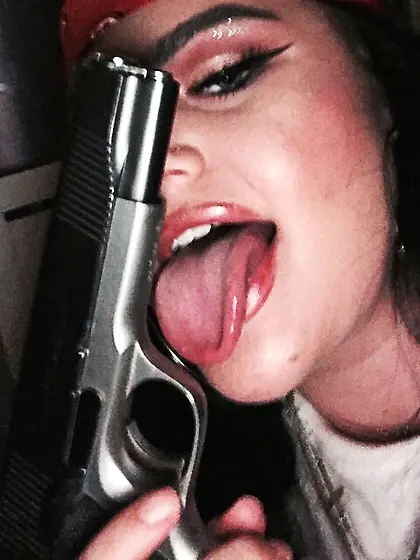 Gun in mouth