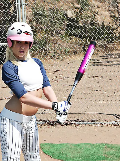 Teen blonde slut tied