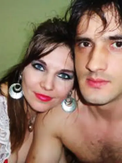 Brunette adrian rebeca perform