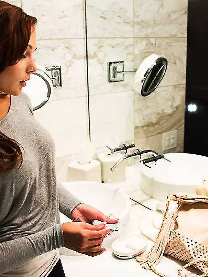 Girl in very erotic lingerie and black stockings Ariana Marie is