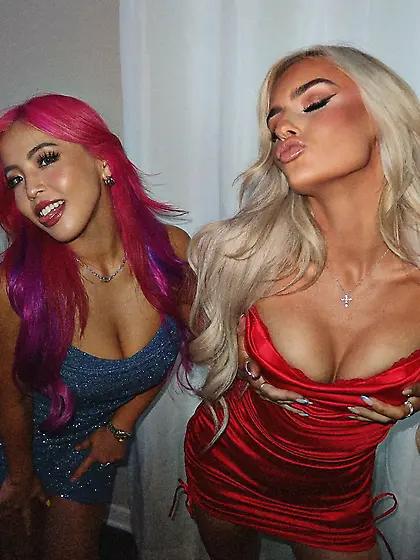 Mina Shirakawa and Blake Monroe