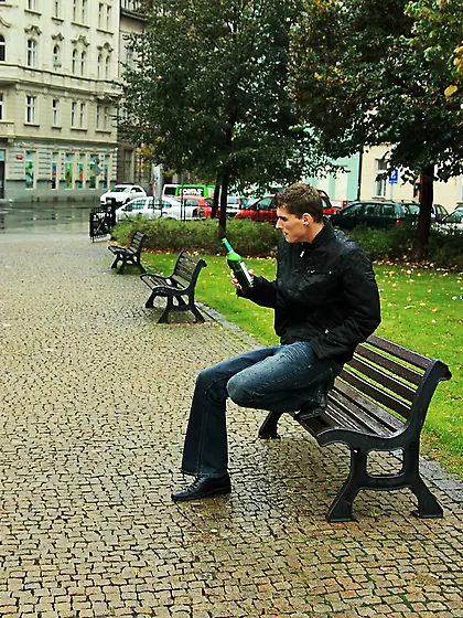 Sandra has just broke