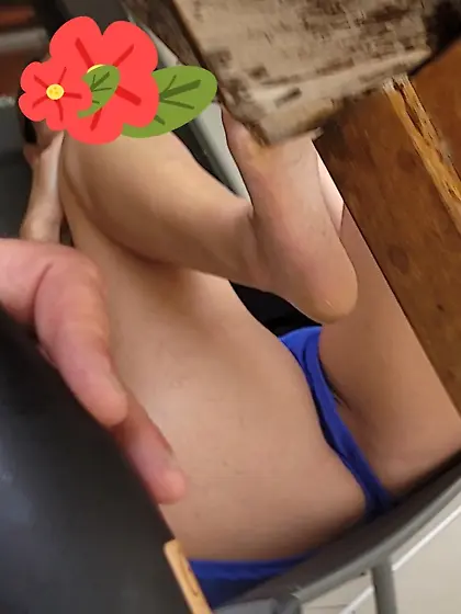 Voyeur Test sous la table