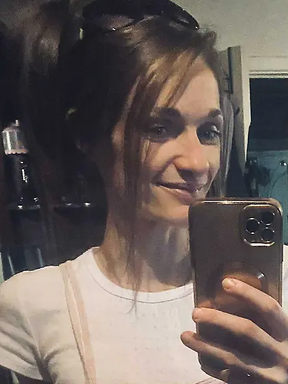 Just me being happy before a bath