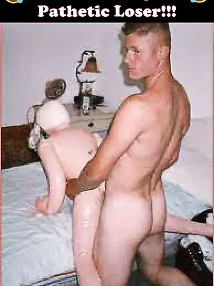 Random pics of guys fucking dolls with captions