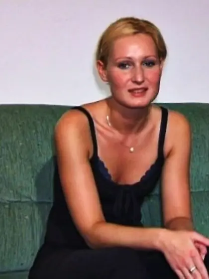 Small-titty blonde slut showing her love...