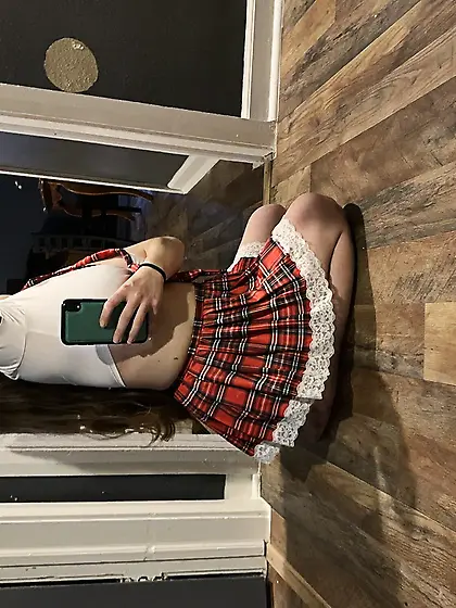 Naughty school girl