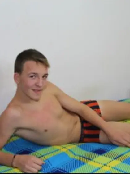 Brunette Young Man Alex Fingering.