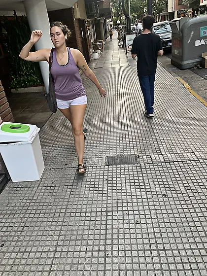 Street Frontal Creepshots - Hate the Bitch