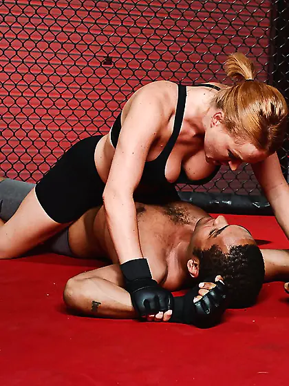 American hot big tits submissive babe