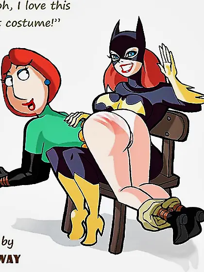 Sexy cartoon girls spanked,  found on the net.
