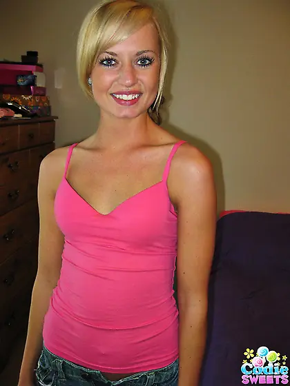 Perky beautiful shaved pussy