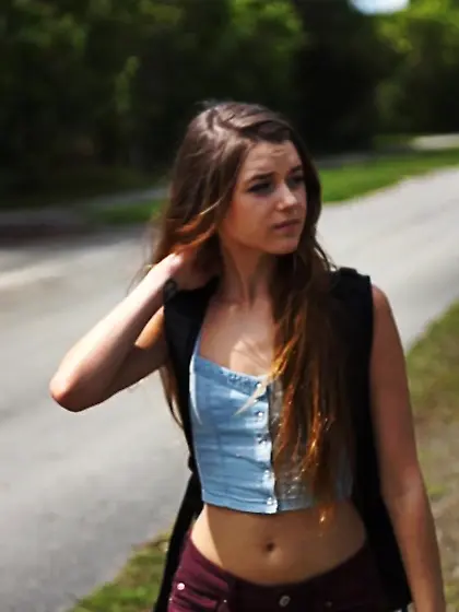 Tender teen hitchhiker picked