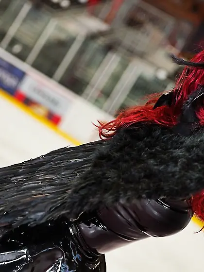 Pretty chick black angel