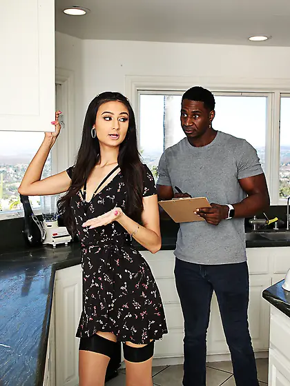 Eliza Ibarra is enjoying passionate fucking with a hung black ma