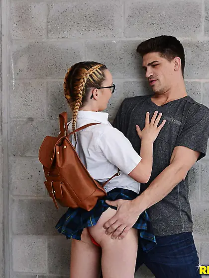 Alena Croft joins her daughter Haley Mae in a threesome