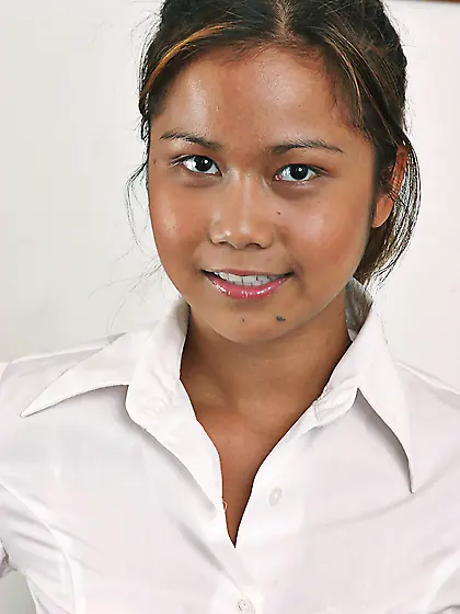Asian uniform teen
