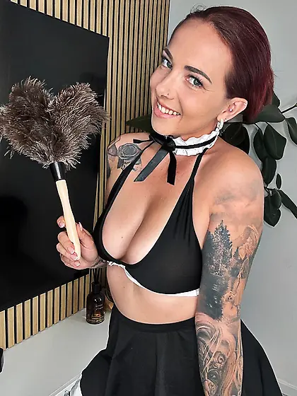 Your sexy cleaning lady