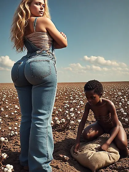 Pawg Master Watches Over Cotton Picker