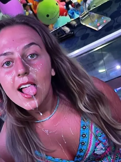 Francesca gets a big facial