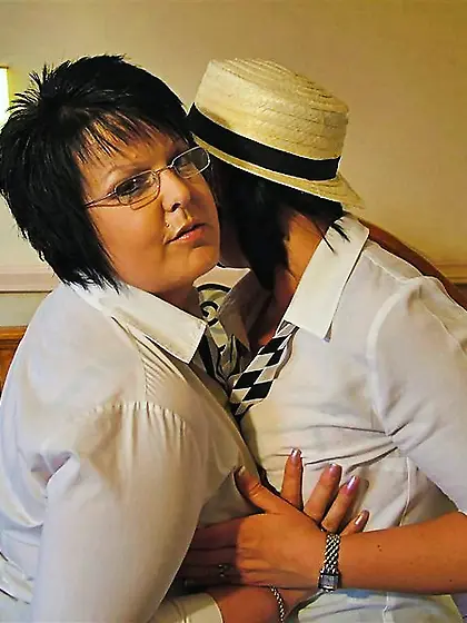 Lesbian Sex Double Dee from United Kingdom