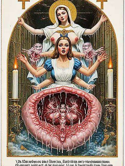 Alice Brings The Necronomicron To Church