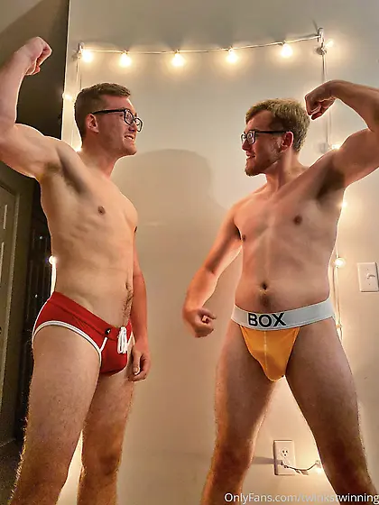 Joey and James - @twinningtwinks on twitter