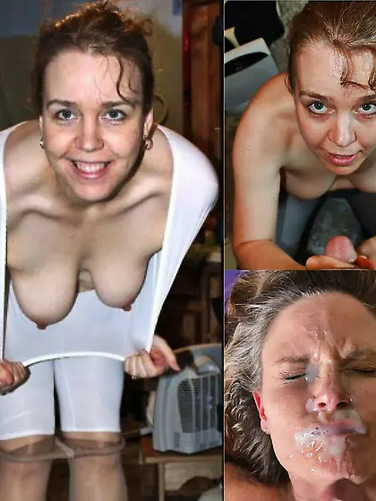 Before and after cum sluts