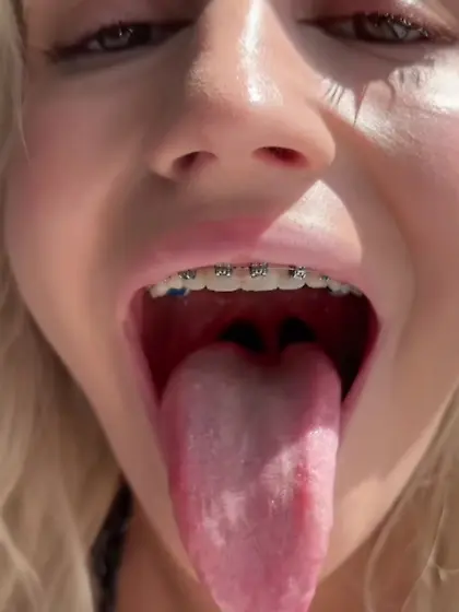 Hungry cumslut. Begging