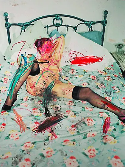 Tina Peterson,  nudes by her own son,  Leigh Ledare