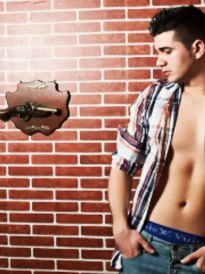 Brunette stylishmax perform anal