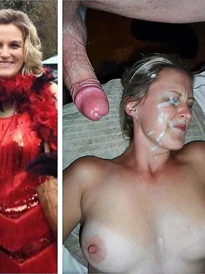 Before and after cum sluts