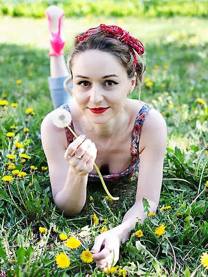 White girl small tits