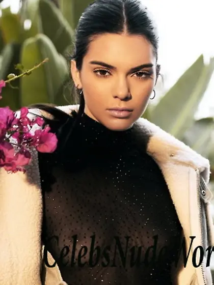 Kendall Jenner Sexy Photo Shoot In See Through Top