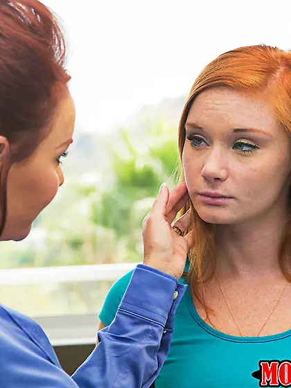 Step-mom teaches young ginger