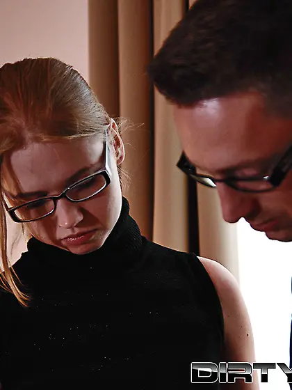 Blonde teenage model sucks