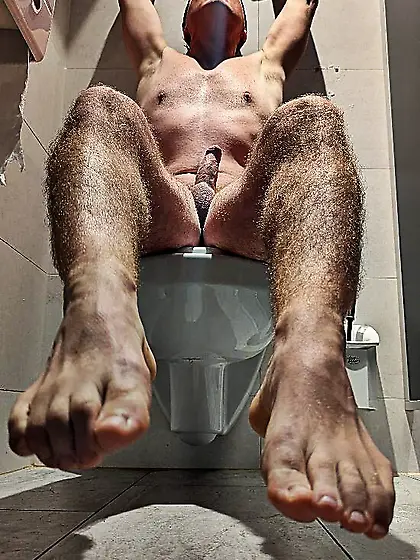 Andy Gymnast toilet rest stop lust 53