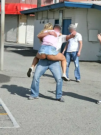 Sluts Teasing Public Strangers