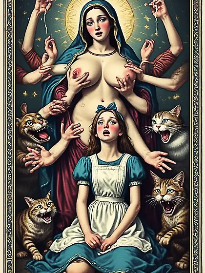 Alice Brings The Necronomicron To Church