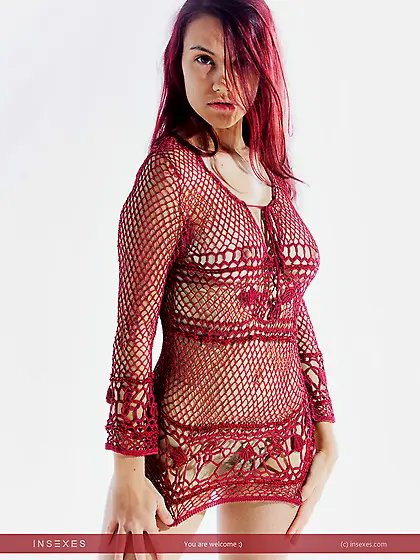 Lusty redhead delicious boobs